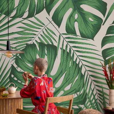 Moderná fototapeta Tropické listy