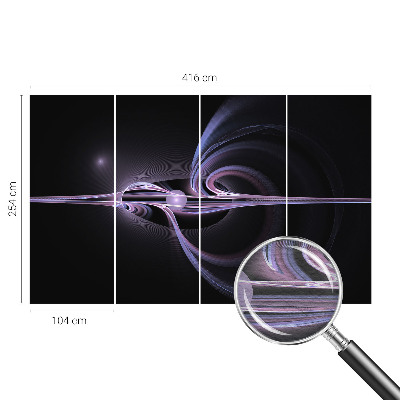 Fototapeta na mieru do spálne Kozmická abstrakcia