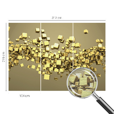 Vliesová fototapeta Kreatívne kocky