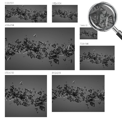 Fototapeta na stenu Geometrické abstrakcie