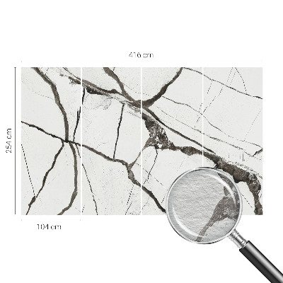 Vliesová fototapeta na stenu Mramorové praskliny