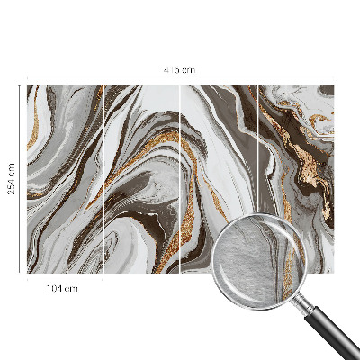 Fototapeta na mieru Mramorové víry