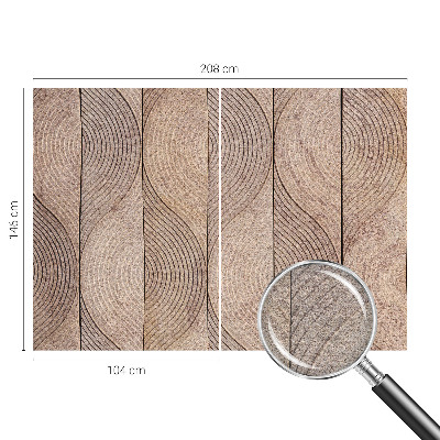 Vliesová tapeta Vlny dreva