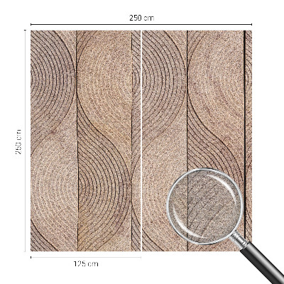 Vliesová tapeta Vlny dreva