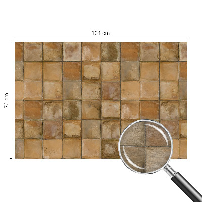 Fotografická tapeta vliesová Rustikálna mozaika