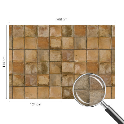Fotografická tapeta vliesová Rustikálna mozaika