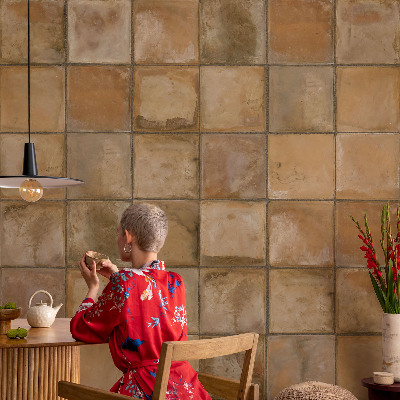 Fotografická tapeta vliesová Rustikálna mozaika