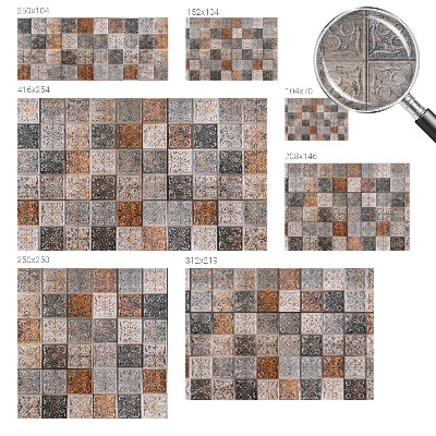 Vliesová fototapeta s potlačou Ornamentálne dlaždice