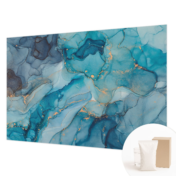 Fototapeta na mieru do spálne Modrá abstrakcia