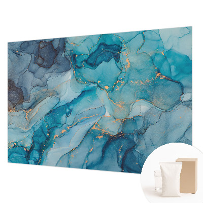 Fototapeta na mieru do spálne Modrá abstrakcia