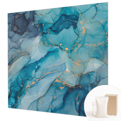 Fototapeta na mieru do spálne Modrá abstrakcia