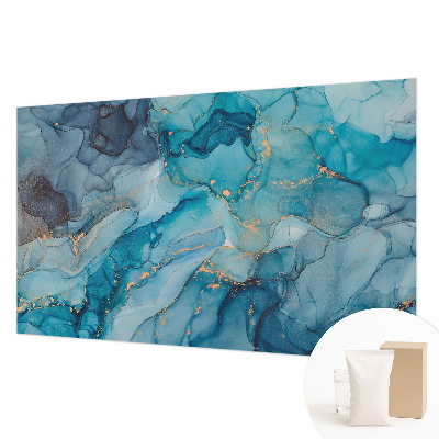 Fototapeta na mieru do spálne Modrá abstrakcia