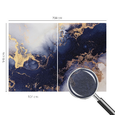 Tapeta Tmavomodré vlny