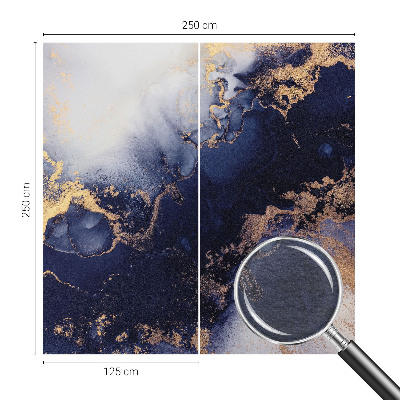 Tapeta Tmavomodré vlny