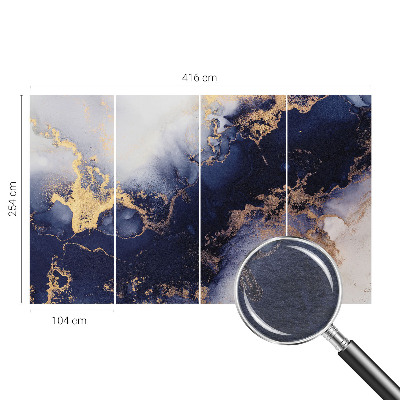 Tapeta Tmavomodré vlny