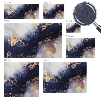 Tapeta Tmavomodré vlny