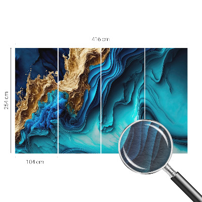 Vliesová fototapeta na stenu Energetické vlny