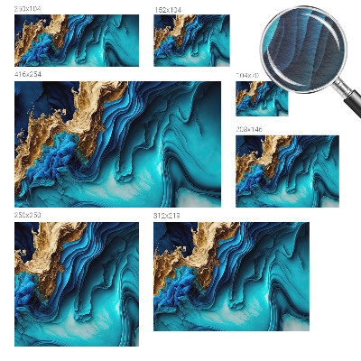 Vliesová fototapeta na stenu Energetické vlny