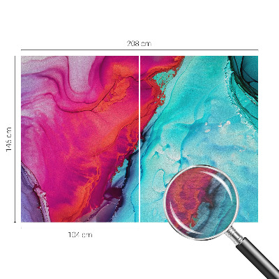 Vliesová tapeta Farebná vlna