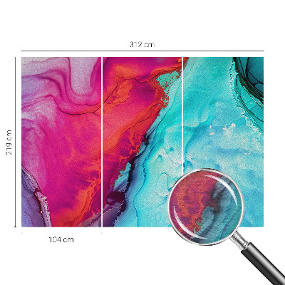 Vliesová tapeta Farebná vlna