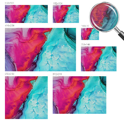 Vliesová tapeta Farebná vlna