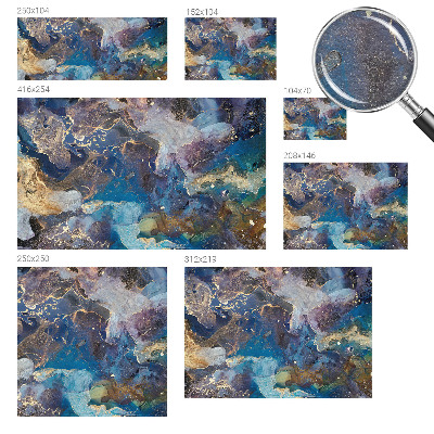 Fototapeta do obývačky Kozmická mozaika