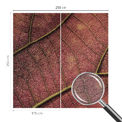 Fototapeta do spálne Listová textúra