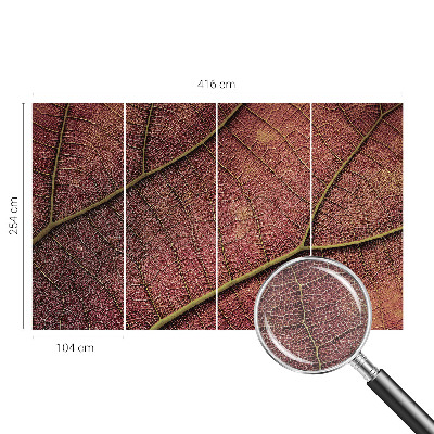 Fototapeta do spálne Listová textúra