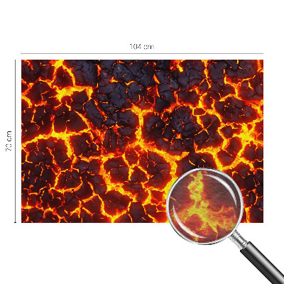 Fototapeta na mieru Silná magma