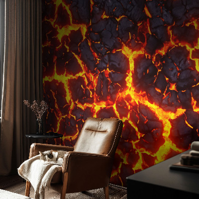 Fototapeta na mieru Silná magma