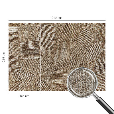 Vliesová fototapeta do obývačky Štrukturálne čiary