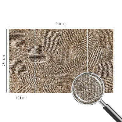 Vliesová fototapeta do obývačky Štrukturálne čiary