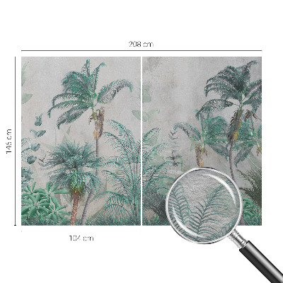 Fototapeta do spálne Exotická oáza