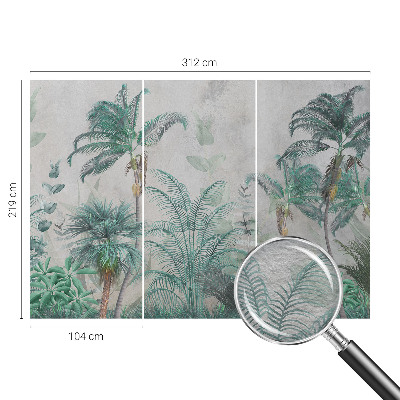 Fototapeta do spálne Exotická oáza