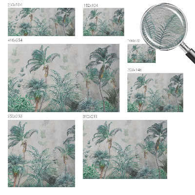 Fototapeta do spálne Exotická oáza