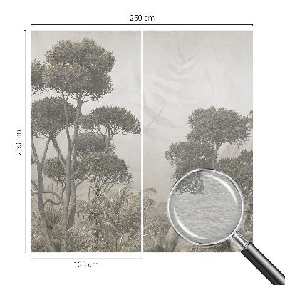 Vliesová fototapeta pre deti Tropická džungľa