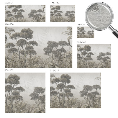 Vliesová fototapeta pre deti Tropická džungľa