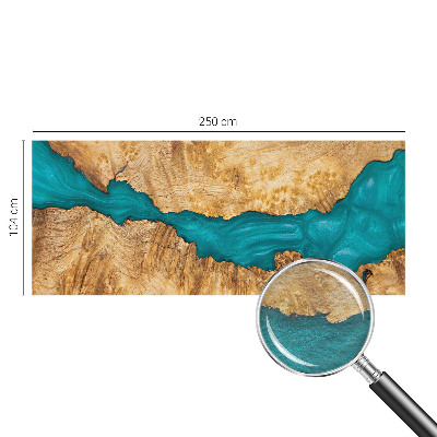 Vliesová fototapeta do spálne Drevo a živica