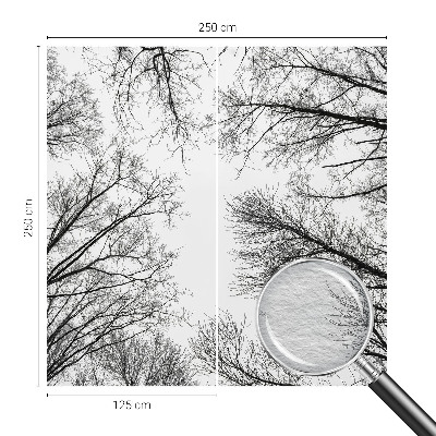 Fotografická tapeta na vliese Holé konáre