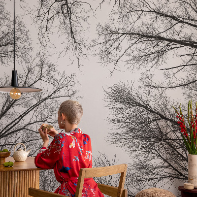 Fotografická tapeta na vliese Holé konáre