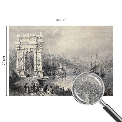 Vliesová fototapeta s potlačou Prímorská krajina