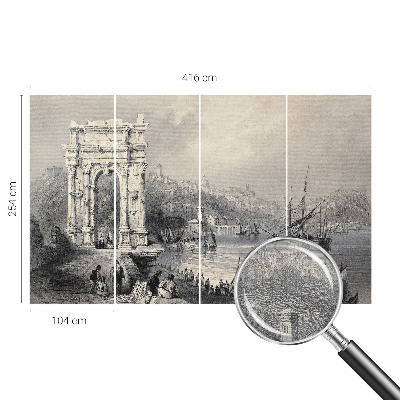 Vliesová fototapeta s potlačou Prímorská krajina