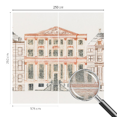 Fototapeta s potlačou na vliese Klasické budovy