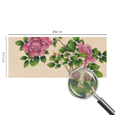 Moderná fototapeta na mieru Romantické ruže