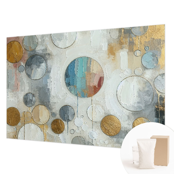 Fototapeta na mieru do obývačky Geometrické kruhy