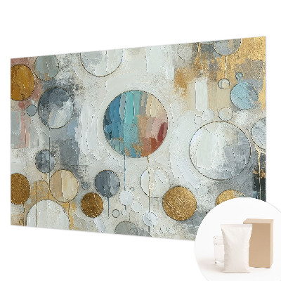 Fototapeta na mieru do obývačky Geometrické kruhy