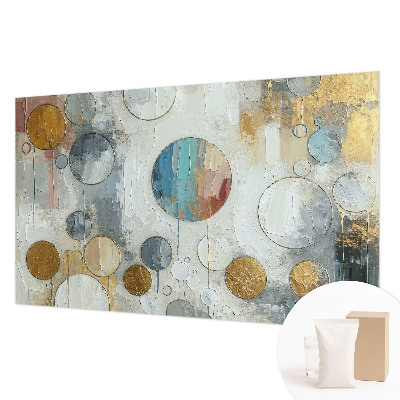 Fototapeta na mieru do obývačky Geometrické kruhy