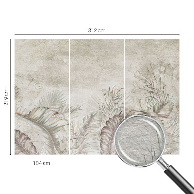 Vliesová tapeta Dekoratívne listy