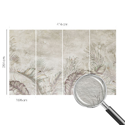 Vliesová tapeta Dekoratívne listy