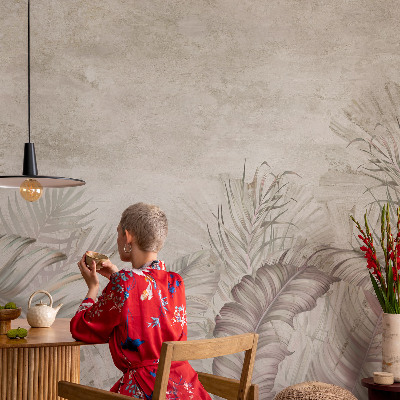 Vliesová tapeta Dekoratívne listy